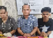 Polres Siak Bekuk Tiga Terduga Bandar Sabu, Senpi Rakitan Ikut Disita