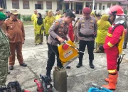 Polsek Tandun dan Stakeholder Gelar Apel Siaga Karhutla, Perkuat Antisipasi Musim Kemarau