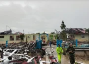 Puting Beliung Terjang Bandar Laksamana, Sekolah Rusak dan Kerugian Capai Rp5 Miliar