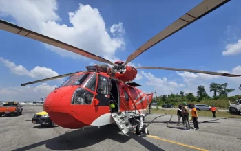 Riau Dapat Tambahan Helikopter Water Bombing, Dua Armada Lagi Menyusul