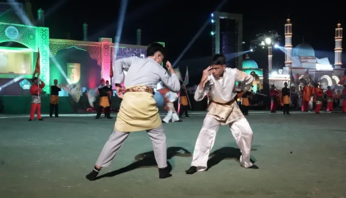 Ribuan Warga Meriahkan Pembukaan MTQ XLIV Riau 2026 di Kuantan Singingi