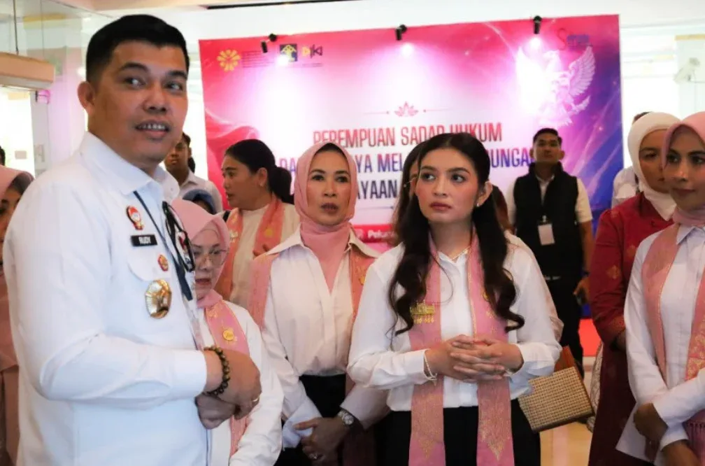 Selvi Gibran Tinjau UMKM Riau dan Produk Ber-KI