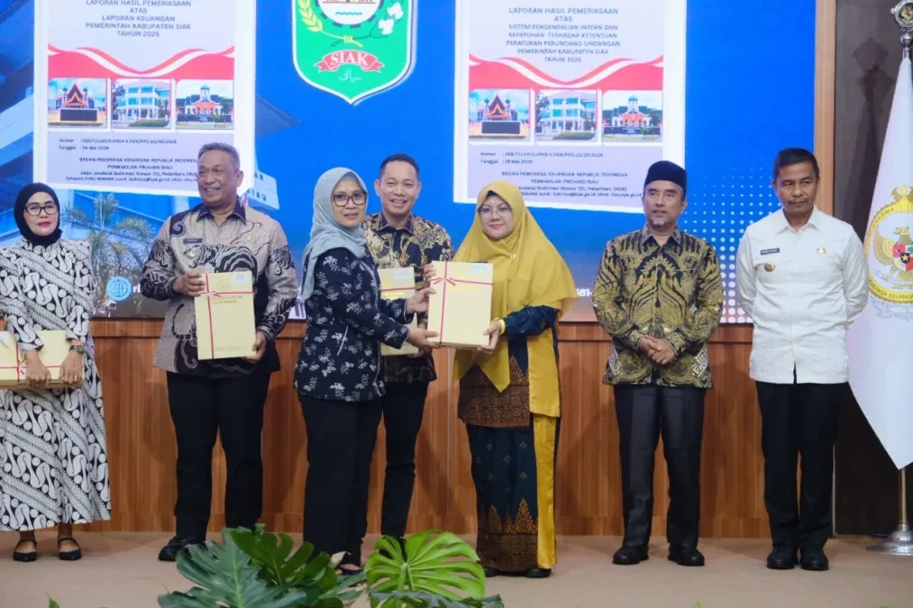 Siak Raih Opini WTP ke-15 Berturut-turut