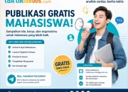 Taktiknews.com Buka Publikasi Gratis untuk Pelajar dan Mahasiswa, Ribuan Karya Telah Terbit