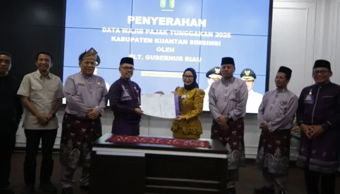 Tunggakan Pajak Kendaraan di Kuansing Tembus Rp20,7 Miliar, Pemprov Riau Minta OPD Bergerak