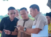 Agung Nugroho Tinjau Bantaran Sungai