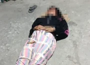 Dugaan Begal di Jalan Teropong Pekanbaru, Wanita Terluka