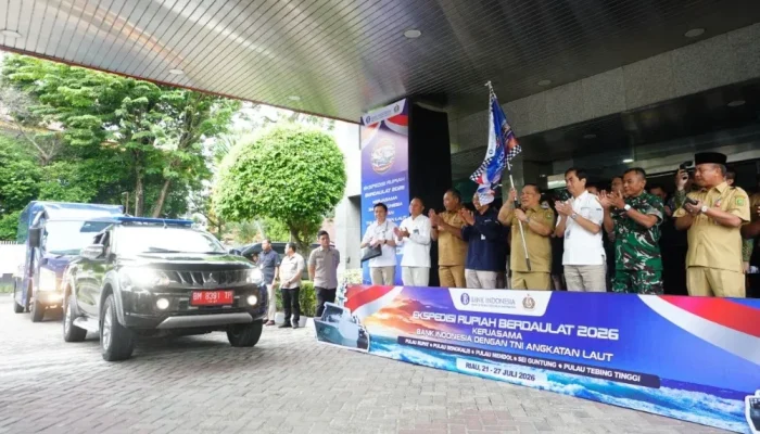 Ekspedisi Rupiah Berdaulat 2026 Diluncurkan, Rupiah Layak Edar Disalurkan ke Wilayah 3T Riau