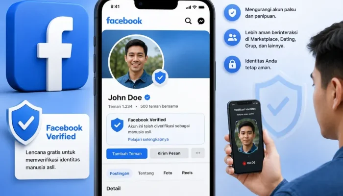 Facebook Verified Resmi Diluncurkan, Meta Hadirkan Lencana Gratis untuk Lawan Akun Palsu