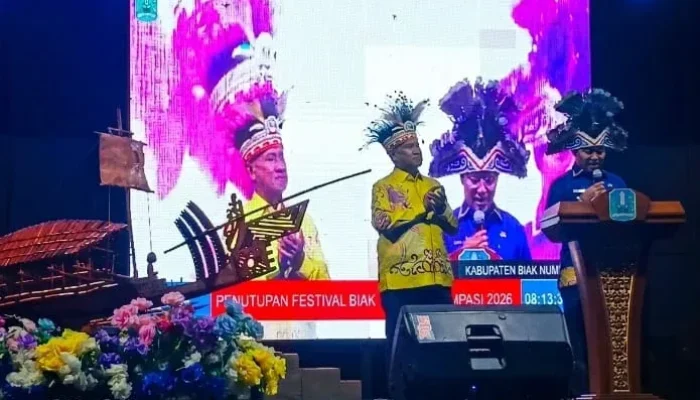 FBMW 2026 Ditutup Meriah, Pemkab Biak Jadwalkan Festival Budaya Biak Oktober Mendatang