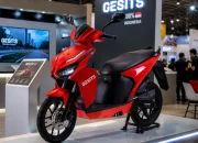 GESITS G1 Jarak Tempuh 50 Km, Motor Listrik Cocok Untuk Mobilitas Perkotaan