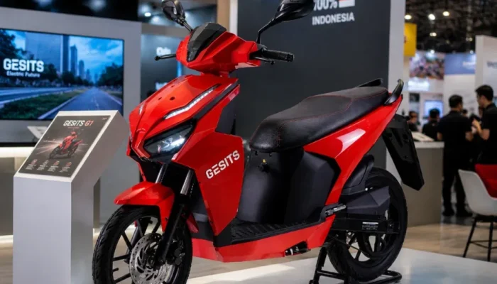 GESITS G1 Jarak Tempuh 50 Km, Motor Listrik Cocok Untuk Mobilitas Perkotaan