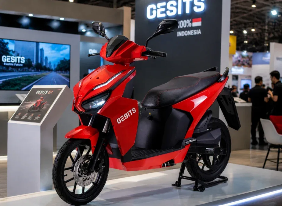GESITS G1 Jarak Tempuh 50 Km, Motor Listrik Cocok Untuk Mobilitas Perkotaan