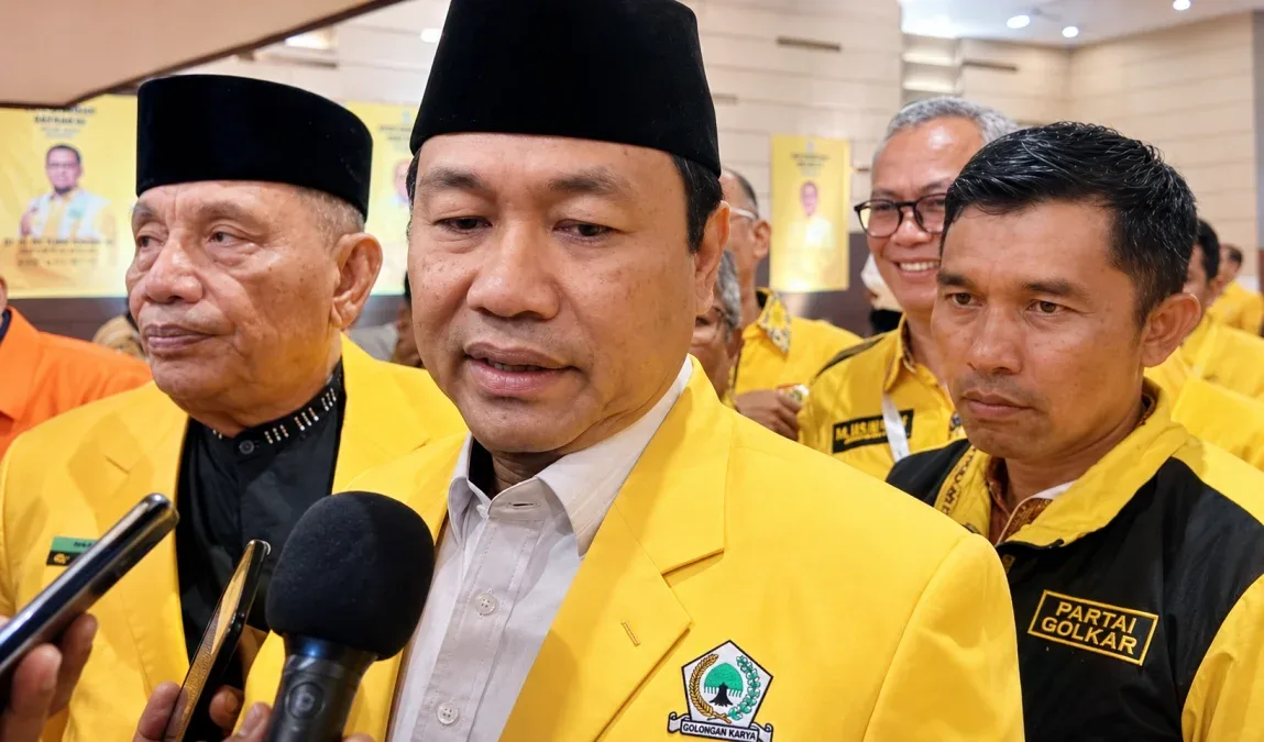 Golkar Riau Resmi Dipimpin Yulisman-Suparman