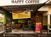 Happy Coffee Resmi Soft Opening di Pekanbaru, Tawarkan Konsep Tiga Waktu dan Menu Unik Teh Cemceman