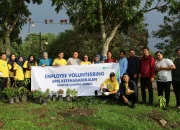 BPJS Ketenagakerjaan Dumai Tanam Pohon di Bukit Gelanggang, Wujudkan Kepedulian Lingkungan