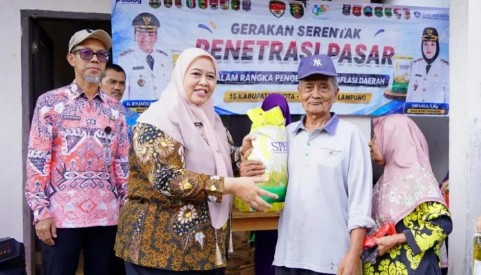 Pemkab Pringsewu Gelar Gerakan Penetrasi Pasar, Upaya Jaga Stabilitas Harga dan Kendalikan Inflasi