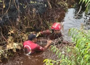 Karhutla Pematang Pudu Masih Berasap