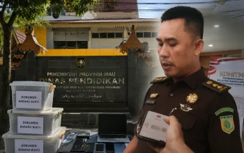 Kejati Riau Sita Dokumen Kasus Dugaan Korupsi Disdik Riau