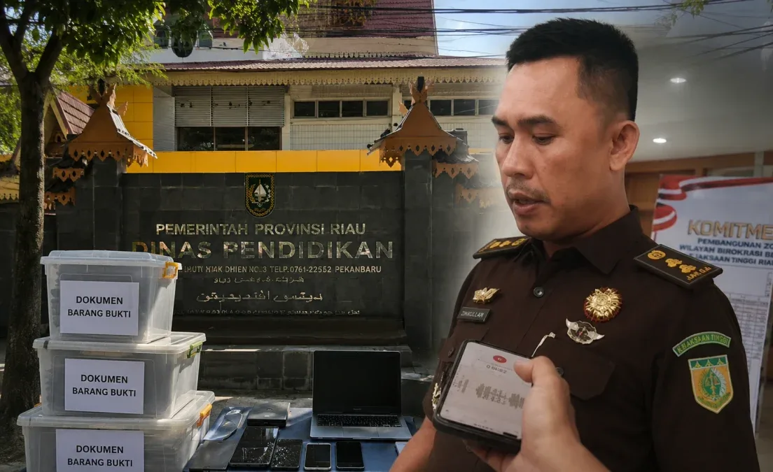 Kejati Riau Sita Dokumen Kasus Dugaan Korupsi Disdik Riau