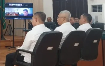 M Arief Setiawan Dituntut 5 Tahun 6 Bulan Penjara
