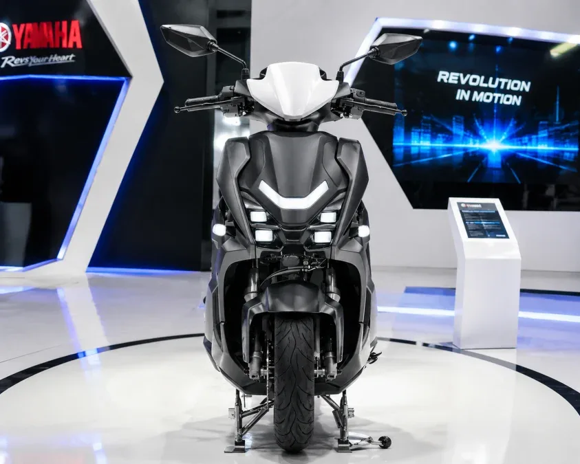 Motor Listrik Yamaha, Paten Ungkap Teknologi Mid-Drive dan Baterai Swap