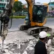 Pemko Pekanbaru Mulai Normalisasi Drainase Sudirman