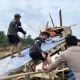 Polsek Kuantan Mudik Bongkar Rakit PETI di Sungai Kuantan, Polisi Tegaskan Patroli Berlanjut