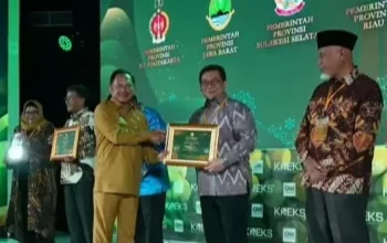 Riau Borong 6 Penghargaan Anugerah Adinata Syariah 2026, Juara Nasional Nilai Ekspor Halal