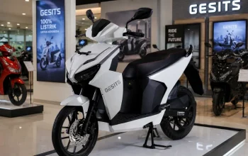 Spesifikasi GESITS G1 Motor Listrik 2.000 Watt, Jarak Tempuh 50 Km