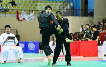 Bripda Irfan Rasyid Harumkan Satbrimob Polda Riau di Kapolda Cup