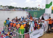 Bupati Rohil Hadiri Parade Perahu Hias MTQ Riau, Tampilkan Semangat Syiar Islam dan Budaya Melayu