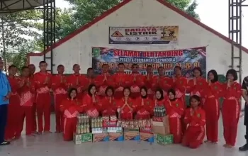 Semangat Paskibra Pasir Penyu di Tengah Terik Matahari, Kepedulian TNI Jadi Penyemangat