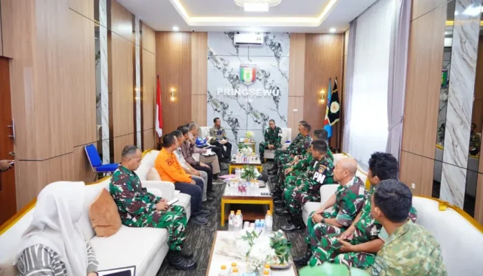 Kodim 0424/Tanggamus Perkuat Pencegahan Karhutla Bersama Tim Penyuluh Mabes TNI