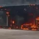 Kebakaran SPBU Pelalawan, Api Diduga dari Minibus