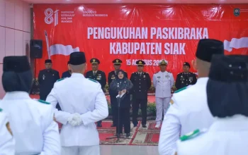 Paskibraka Siak Siap Jalankan Amanah Merah Putih di Depan Istana