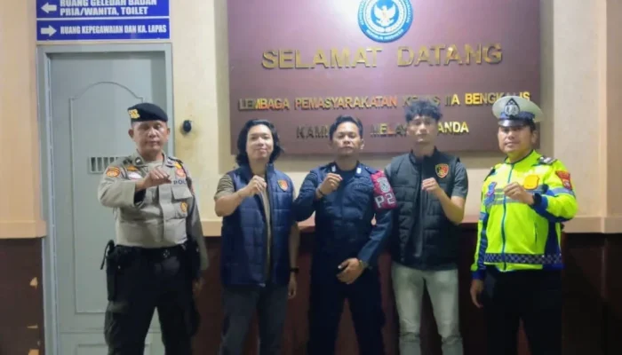 Patroli Polres Bengkalis Perkuat Pengamanan Lapas, Cegah Gangguan Kamtib Sejak Dini