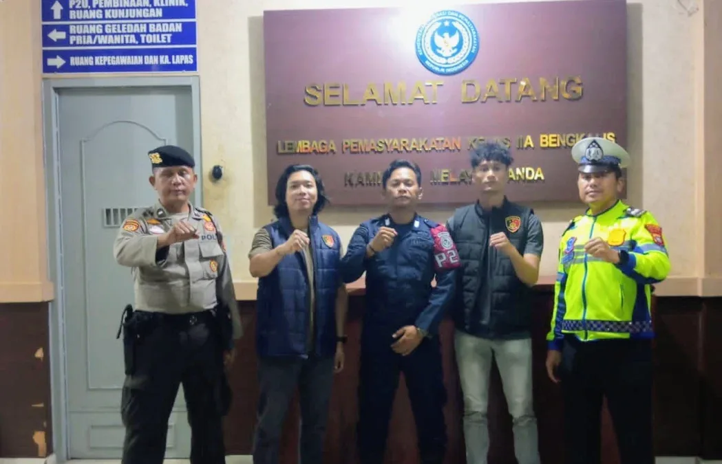 Patroli Polres Bengkalis Perkuat Pengamanan Lapas, Cegah Gangguan Kamtib Sejak Dini