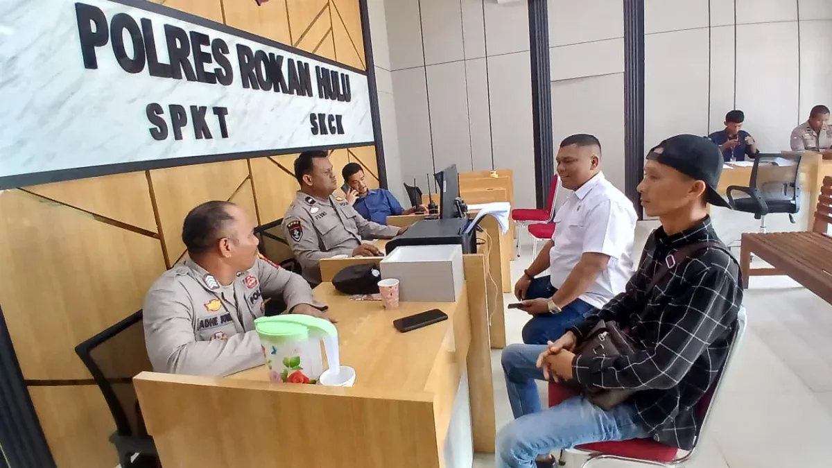 Dugaan Penghalangan Tugas Jurnalistik Dilaporkan ke Polres Rohul