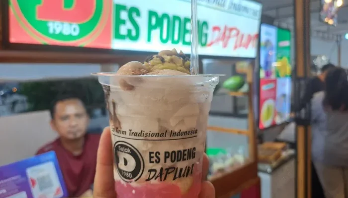 Es Podeng Daplun Ikut Event Kuliner dari Jakarta di Pekanbaru, Andalkan Cita Rasa Khas