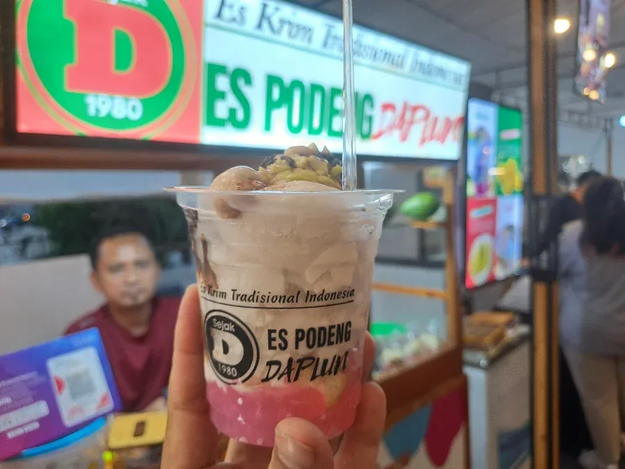 Es Podeng Daplun Hadir di Event Kuliner Pekanbaru, Tawarkan Rasa Khas