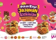 Event Kuliner dari Jakarta Hadir di Living World Pekanbaru, Suguhkan Jajanan Viral