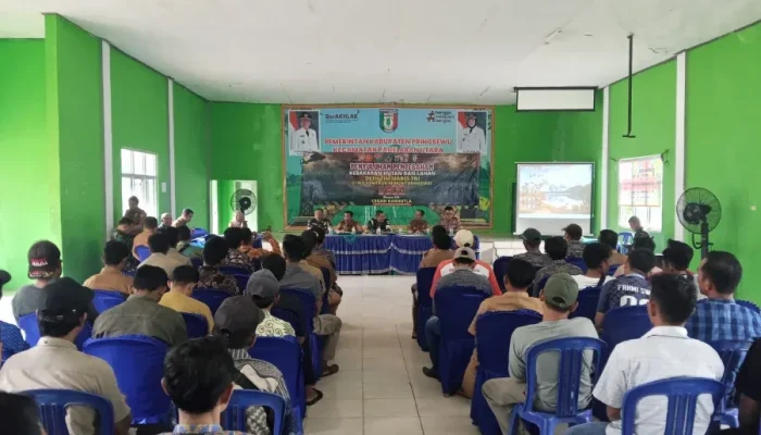 Tim Mabes TNI Gelar Penyuluhan Karhutla di Pagelaran Utara Pringsewu, Warga Diajak Perkuat Pencegahan Kebakaran