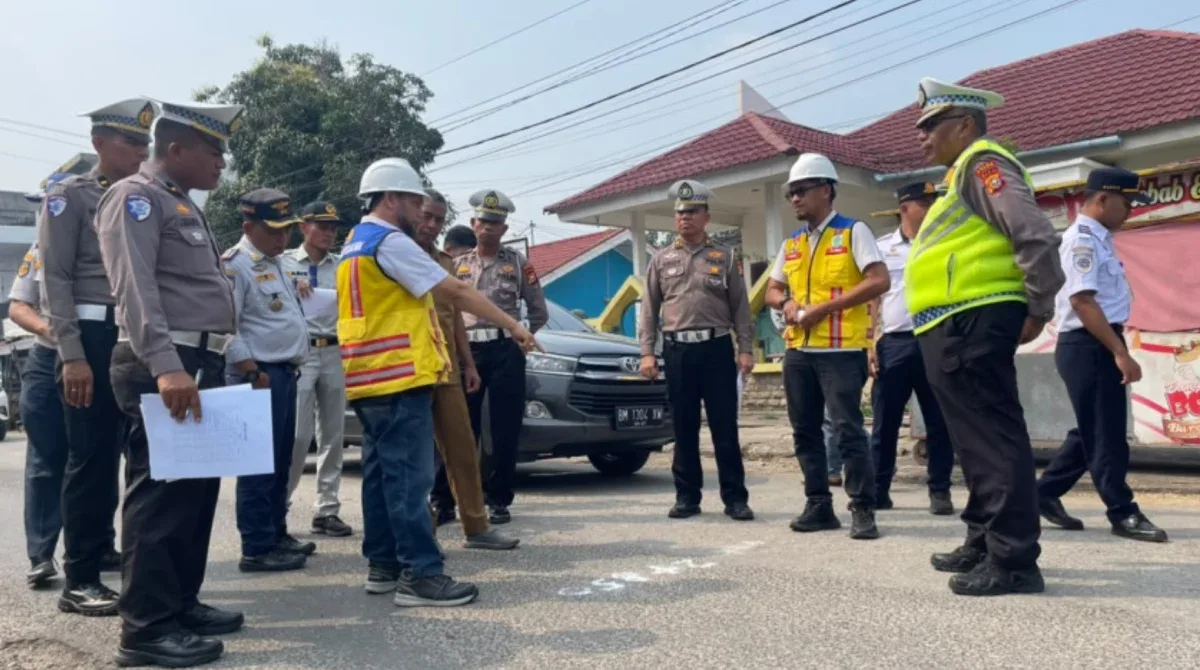 keselamatan jalan Jalan SMA Sultan Rengat