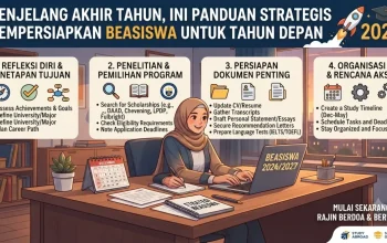 Pendaftaran Beasiswa Tahun Depan Perlu Disiapkan Sejak Akhir Tahun, Ini Langkah Pentingnya