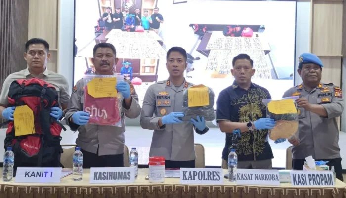 Polisi Tangkap Pria Bawa 296 Cartridge Etomidate di Dumai