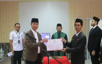 Sekda Meranti Lantik 13 Pejabat, Tekankan Integritas