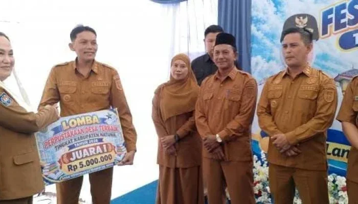 Bupati Cen Sui Lan Buka Festival Literasi Natuna 2026, Dorong Perpustakaan Hadir di Setiap Desa