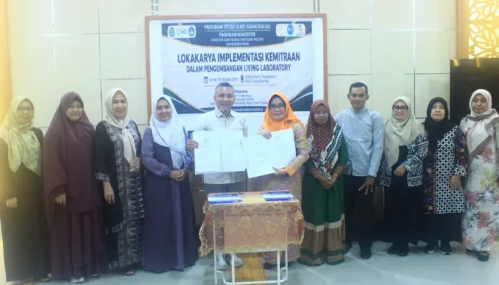 FISIP Unri Kembangkan Living Laboratory, Gandeng Tiga Mitra untuk Perkuat Kolaborasi Masyarakat