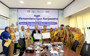 Bapenda Pringsewu dan BRI Perkuat Digitalisasi Penerimaan Daerah
